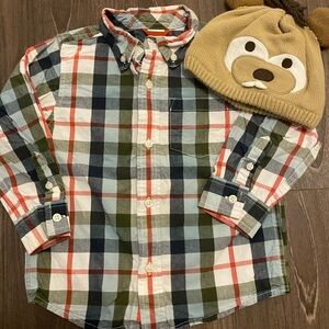 Gymboree camp Yosemite shirt and hat
